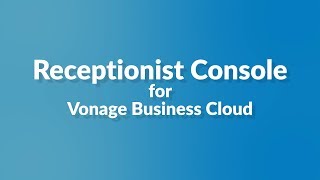 Receptionist Console