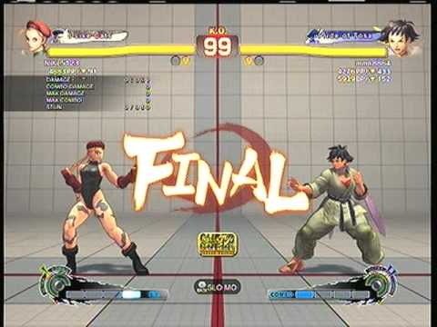 SSF4AE: Cammy (NiKe5123)  vs.  Makoto (mmk8864)    SD