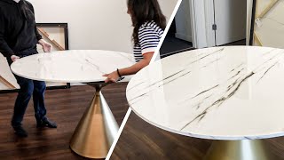 The Morden Fort Table - What Exactly is "Faux Marble?"