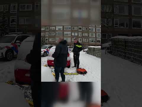 Politie | Dienst in de sneeuw met Eduard | Utrecht