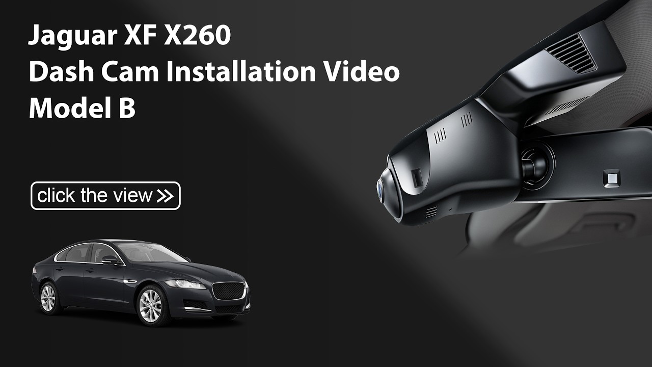  Jaguar XF X260 (2016–2021) Mangoal OEM Dash Cam Installation | Model B (011A)