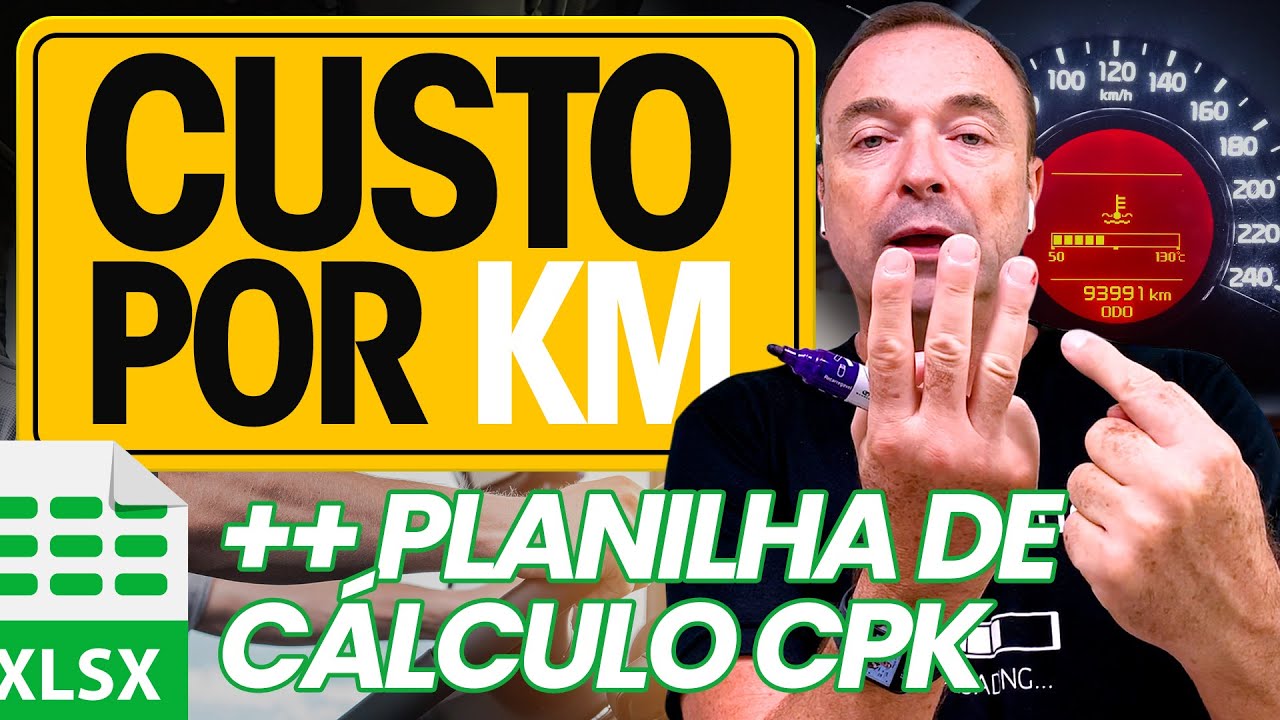 CPK: COMO CALCULAR CUSTO POR KM E PRODUTIVIDADE DO TRANSPORTE?
