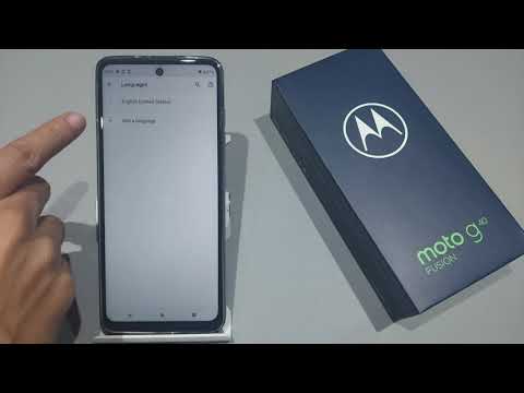 How to change language in moto g60,g40 | Language setting | moto g me hindi language kaise set kare