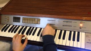 Video thumbnail for Philips Philicorda GM-754 Аналоговый комбо орган с пружинным ревербератором и вибрато by Musicnectar