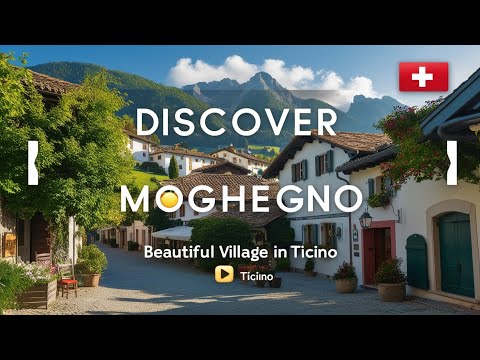 Beautiful Village in Southern Switzerland  Ticino  🇨🇭 Moghegno Switzerland 4K