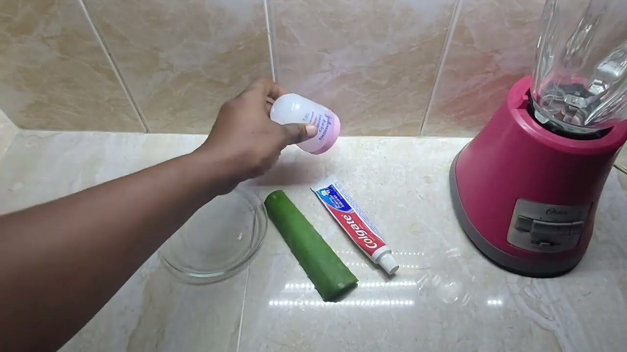 Mezcla Sábila y Pasta dental - Apuesto que Si lo mezclas 1 sola vez de noche me darás las gracias