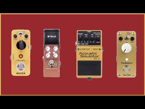 ACOUSTIC SIMULATOR PEDAL COMPARISON