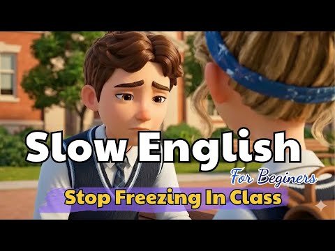 English Terrified Him… Until Something Changed  | Easy English Listening Practice (A2 Level)
