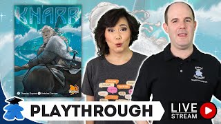 Knarr - Live Playthrough Board Game and Giveaway.