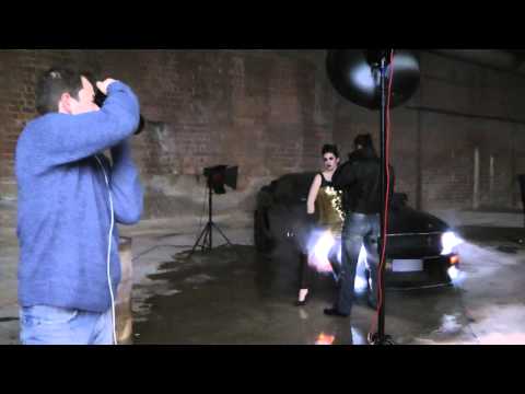 Making of aus dem Mustang-Shooting vom 19.02.2011
