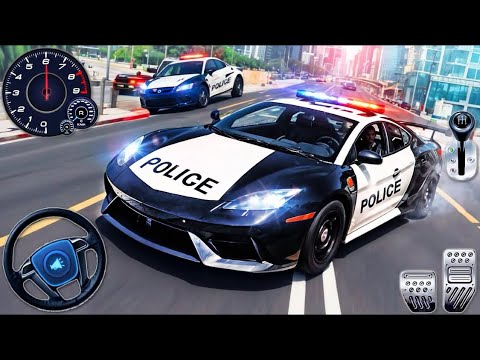 US Police Car Chase Crime Simulator 3D - Real Cop Cars Driving Multi-Storey -Android GamePlay