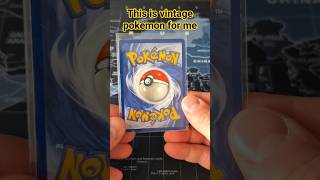 This is what vintage pokemon looks like #pokemon #pokemontcg