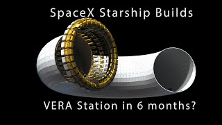 Our Space Construction company could build this huge Station in 6 months