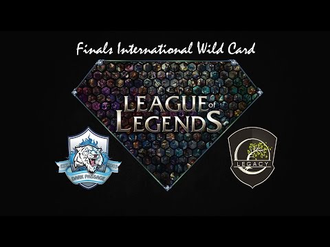 Dark Passage vs Legacy - Game 1 Finals International Wild Card 2014 LOL - DP vs LGC G1