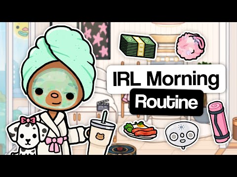 MY IRL NYC Morning Routine 🌤️ | With Voice 🔈 | Toca Life World Roleplay