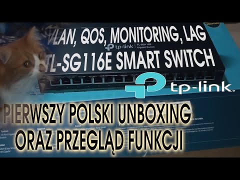Šakotuvas TP-Link TL-SG116E, Switch - juodas video