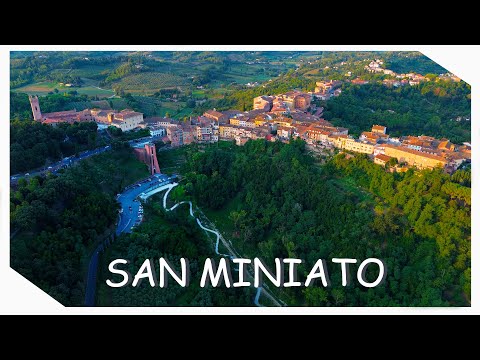 San Miniato - Borgo Medievale  - Pisa - 4K - Walking and Fly tour (2024) #medieval