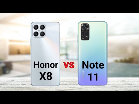 Honor X8 vs Redmi Note 11
