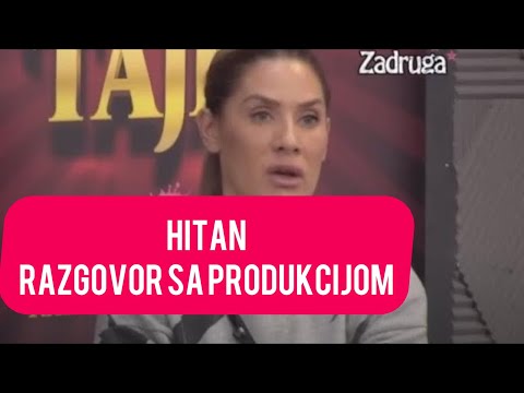 SNIMLJEN RAZGOVOR SA PRODUKCIJOM! Nakon haosa sa Zvezdanom Ana pobesnela: Ne želim da me zaplašuje!