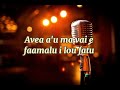 Karaoké Mr Tee Baby Nofo Maia