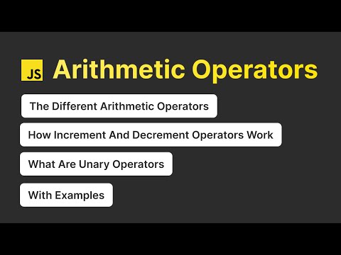 Arithmetic Operators In Javascript Javascript Tutorial For Beginners Interview Questions