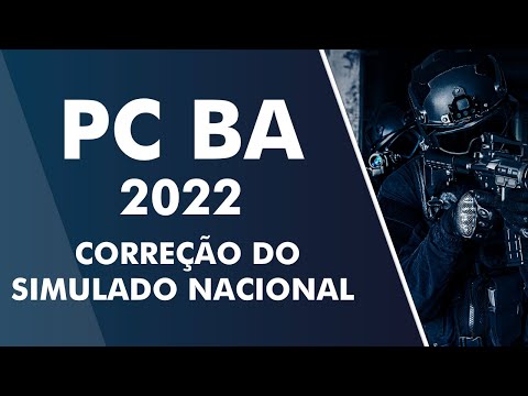 PC BA 2022 - Correção Simulado Nacional - AlfaCon