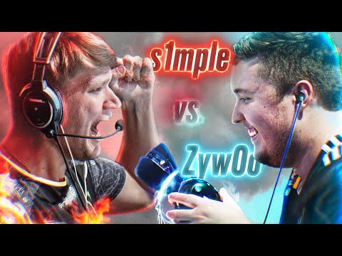 S1MPLE vs ZYWOO! БОЙ ГОДА!
