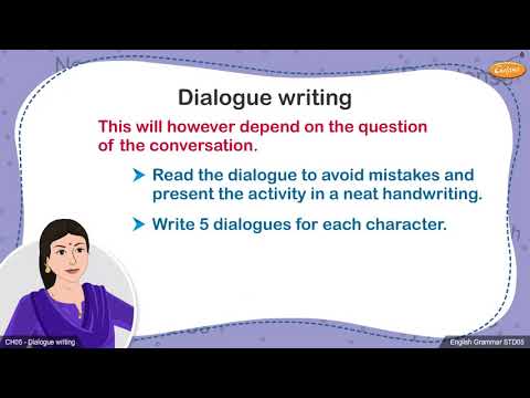 Grade 5 English - Dialogue Writing