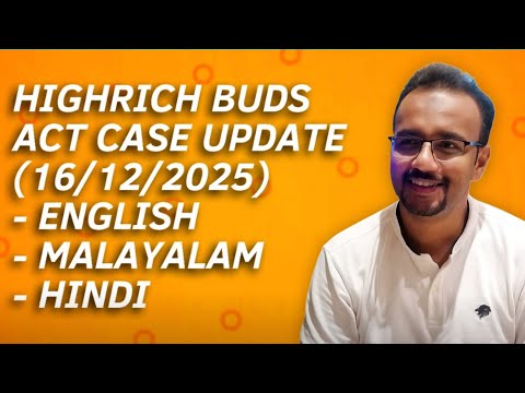 #101: BUDS Act Case Update (16-12-2025)- #HighRich👆