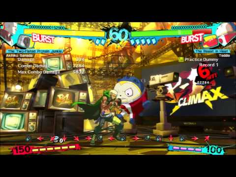 P4AU Behind the Scenes - natearistata learns an Akihiko fatal counter combo