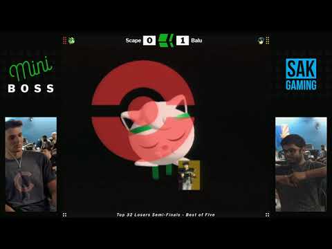 Mini Boss 5 SSBM Top 32 Losers Semis - Scape (Jigglypuff) vs Balu (Marth)