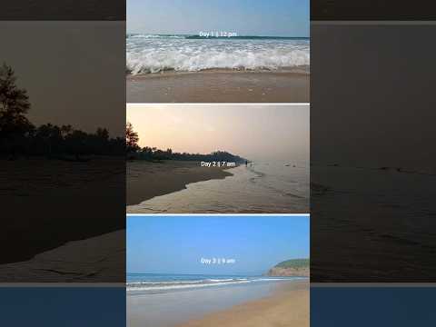 Colours of Nirvana Beach ⛱️ Gokarna #travel #music #song #beach #sunrise #beachlife