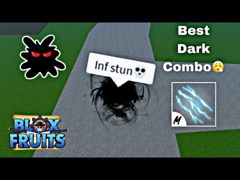 Definitely the most broken DARK combo - Blox fruit