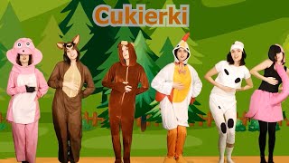 Piosenki dla dzieci - CUKIERKI - Klub Kaczki Niedziwaczki | Piosenki o zwierzętach | Karaoke