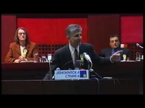 Govor dr Zorana Đinđića na šestoj redovnoj Skupštini Demokratske stranke