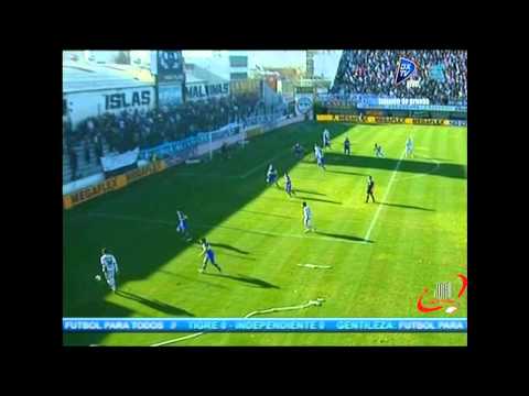 PRIMER GOL PEREA - ALL BOYS 3  BOCA 1 (24 06 2012) FECHA 19