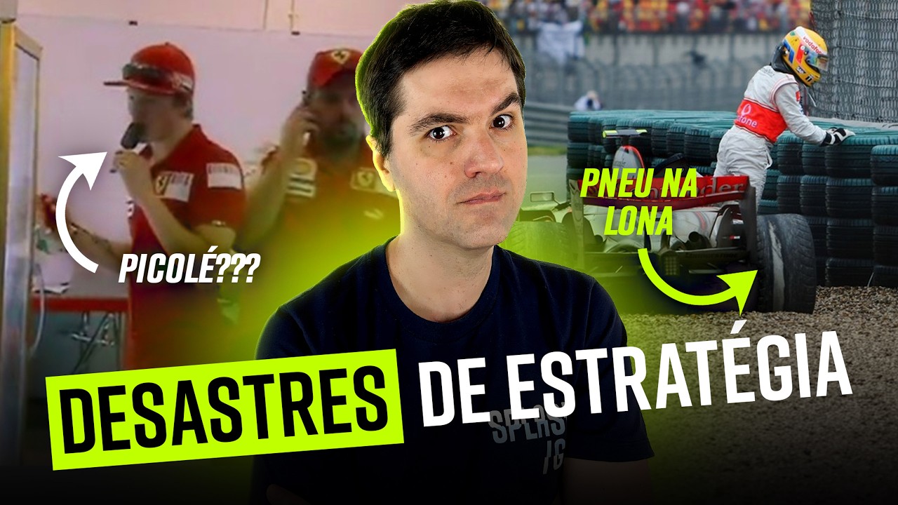 Eles entregaram a corrida! As piores decisões estratégicas da F1