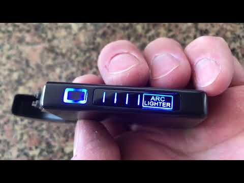 Electric Lighter, Dual Arc Lighter USB Rechargeable Lighter Review, Beautiful, works great…