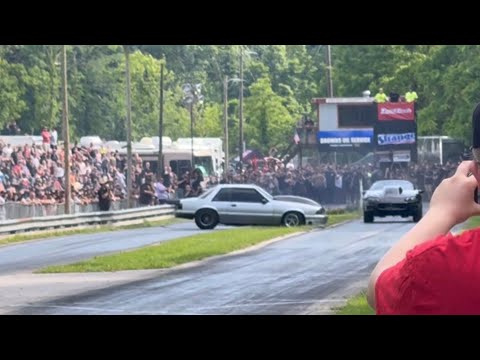 THE CRAZIEST WRECK EVER AT WAR IN THE WOODS 10 ( BOTH CARS TOTALED! )