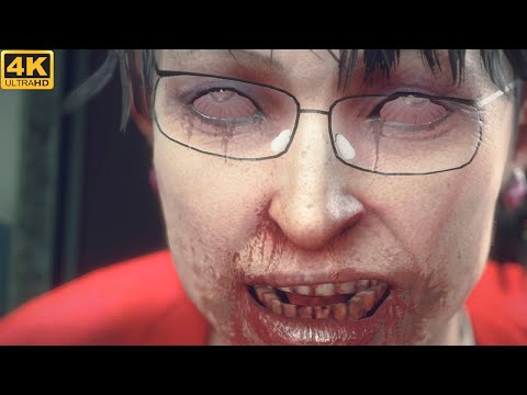 Death of The Madame President and Nick Fights Adam Kane - Dead Rising 3 (4K)