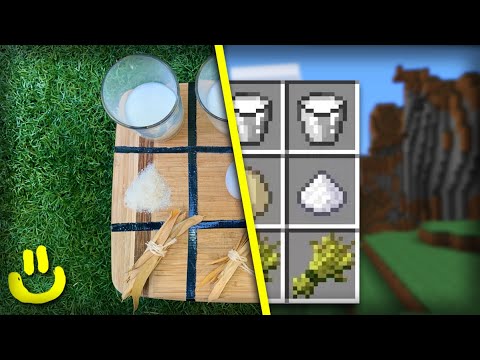 Lunch Club - Minecraft Crafting Recipes in Real Life