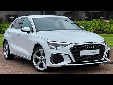 Approved used - Audi A3 Sportback S line 30 TFSI 110 PS 6-speed at Stafford Audi