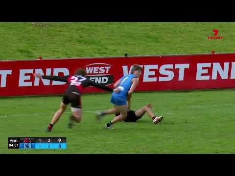 Rd 18 Hostplus SANFL Snapshot - Sturt's Sam Conforti gathers & snaps truly