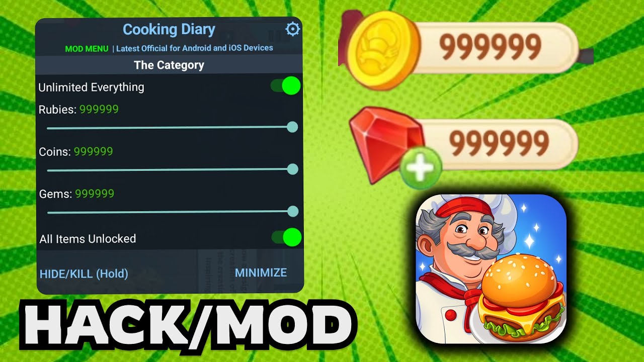 Cooking Diary Hack 2026 – Unlimited Gems & Coins (iOS & Android Mod APK Guide)