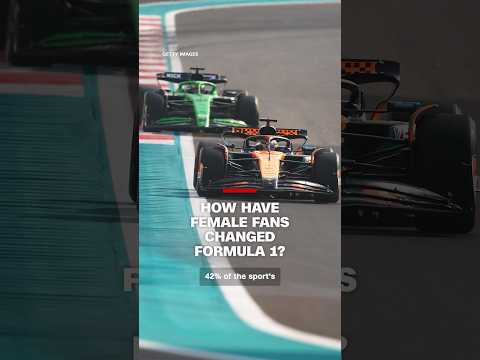 How have female fans changed Formula 1?