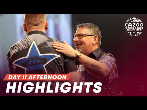 COMEBACK KINGS! | Day 11 Afternoon Highlights | 2022/23 Cazoo World Darts Championship