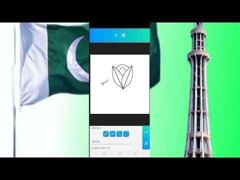 Flowers in a beautiful design with PixelLap#abdulhameed #design #pixellab....