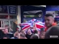 Glasgow Rangers Fans Sing 10 German Bombers Song in Seville Before Frankfurt Game
