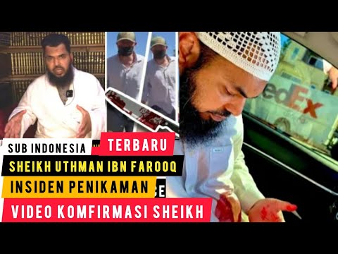 SHEIKH UTHMAN DI TIKAM OLEH  ISLAMOPHOBIA DI TUSUK#uthmanibnfarooq #dakwahislam#dakwah#dawah