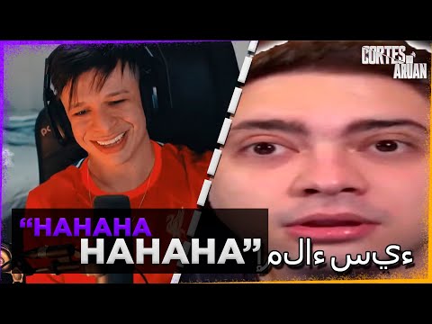 ARUAN REAGE A ALANZOKA E SUA BELA DICÇÃO - Cortes do Aruan